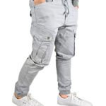 grey cargo pants for men