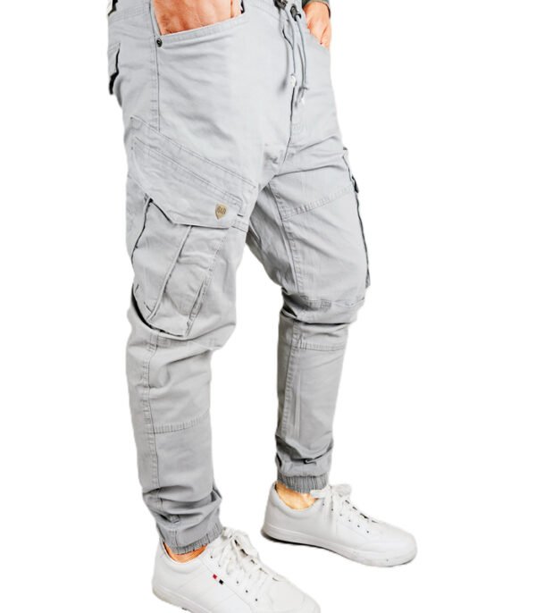 quality grey cargo pants in cheap