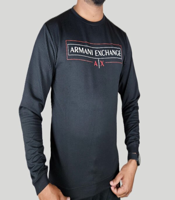 armani exchange men full sleeve t shirt